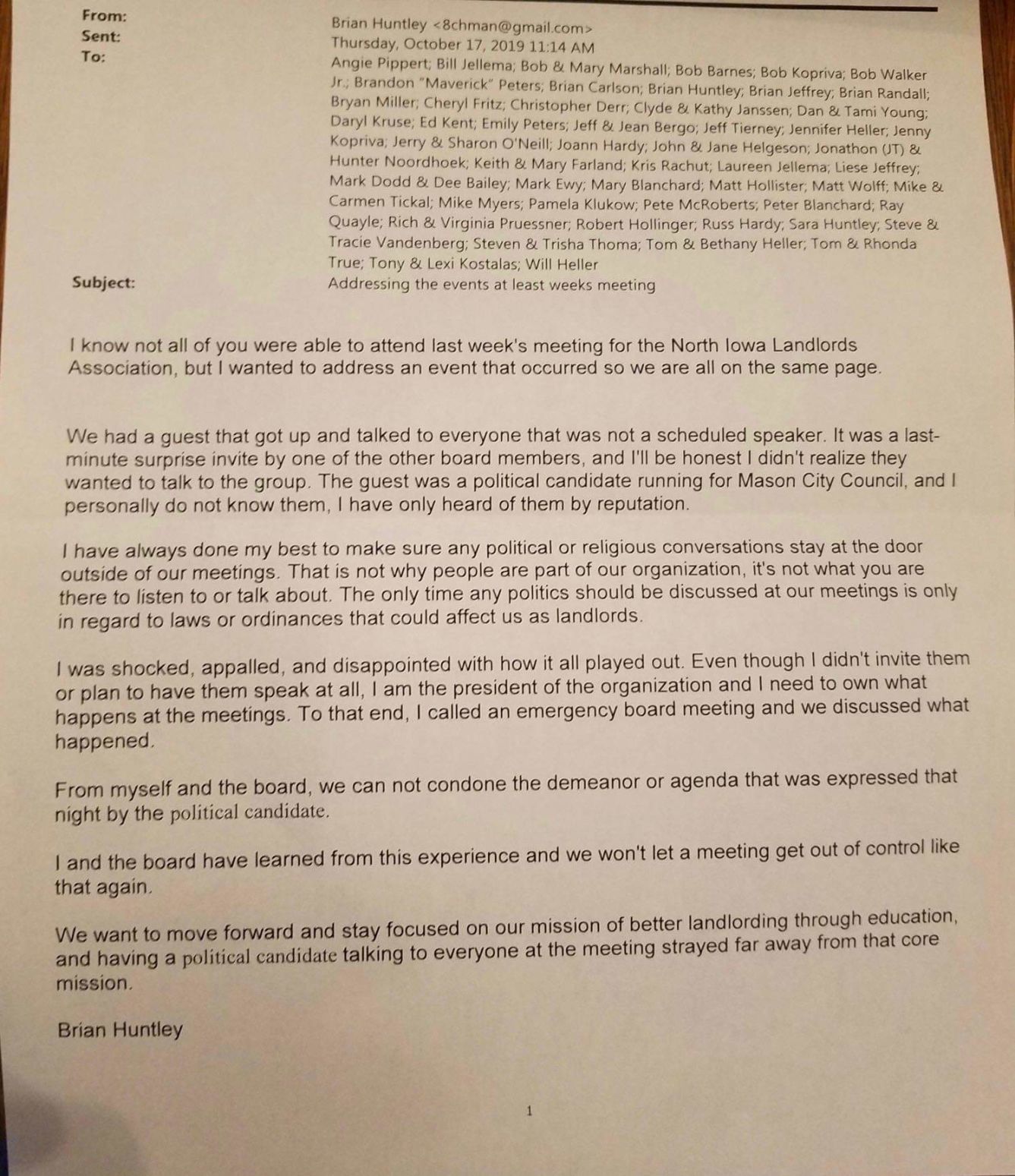 Letter